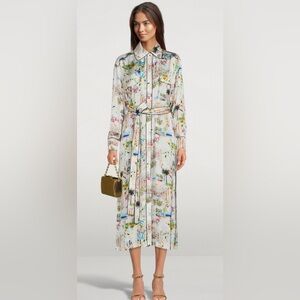 Smythe Multicolor Côte d’Azur Long Sleeve Dress xs